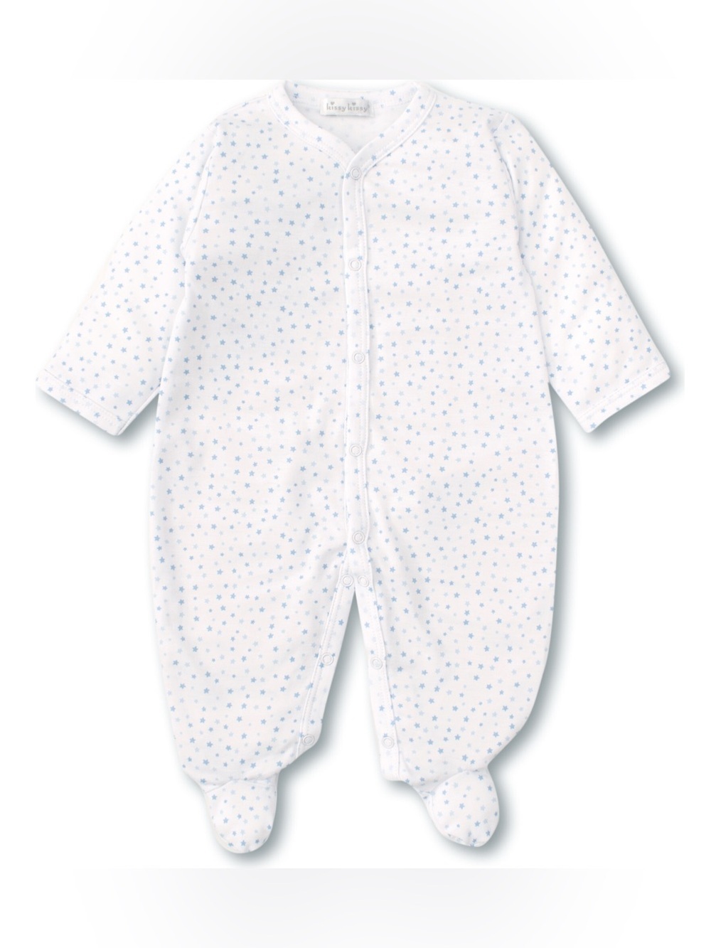 Kissy Kissy footies newborn superstars snaps pima cotton baby boy unisex